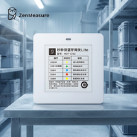 Etiquetas de Temperatura Inalámbricas ZenMeasure con Hub Inteligente WiFi para Monitoreo de Cadena de Frío en Almacenes Farmacéuticos, Gateway IoT