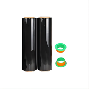 Film plastique durable Huamaohengchun 18'' x 1000 pi, 80 gauge, en PEHD de qualité alimentaire, résistant, pour palettes industrielles - Product Image 1