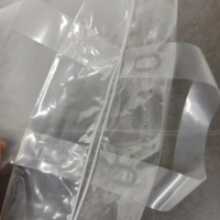 Sacs en plastique à poignée découpée et fermeture éclair pour emballage promotionnel de bijoux personnalisés, cadeaux et activités de vente au détail