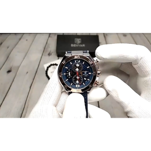 BENYAR BY-5151 Reloj de pulsera de cuarzo de lujo para hombre Diseño simple Calendario luminoso Tres pines Citizen Personalizable Nueva tendencia - Product Image 6