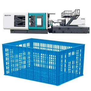 good price top quality plastic agricultural fruit crate box making injection molding machine