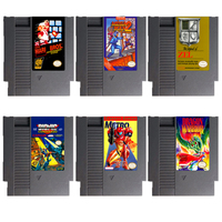 Cartouche de jeu vidéo ABS en anglais, personnalisable, très populaire, haute qualité, 8 bits, 72 broches pour console Nintendo