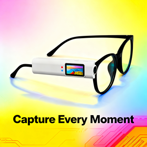 Caméra grand angle 110° OEM S110 Sport <span class=keywords><strong>avec</strong></span> capteur CMOS, anti-lumière bleue, prise de vue nocturne claire, <span class=keywords><strong>enregistrement</strong></span> vidéo 2.7K, écran tactile 0.96 pouces, WiFi - Product Image 1