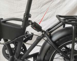 QUEENE/PASELECTRIC Alliage Cadre 500w Puissance Électrique Vélo Pliant <span class=keywords><strong>20</strong></span> <span class=keywords><strong>pouces</strong></span> Fat tire e vélo pliable ebike - Product Image 4