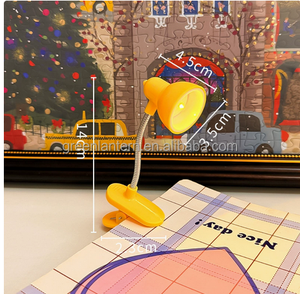 Lámpara LED Mini con Clip para Libros, Linda y Femenina, Luz de Lectura para Escritorio - Product Image 2