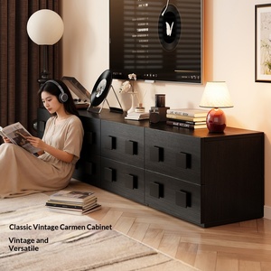 Table basse de salon en bois massif postmoderne, meuble autoportant multifonctionnel pour la maison, meuble TV simple <span class=keywords><strong>Carmen</strong></span> - Product Image 3