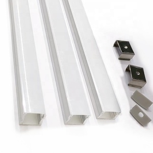 Cina Factory Surface Housing Led Profile diffusori per PC a luce lineare 14*7mm LED Strip Channel profili in alluminio pieghevoli - Product Image 6