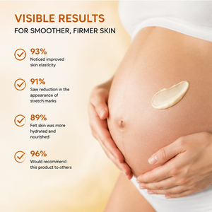 Lait Corporel au Miel Anti-Vergetures 200ml, Soin Post-partum Nourrissant et Raffermissant pour le Ventre, avec Logo Personnalisé - Product Image 4