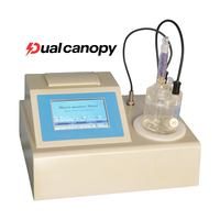 Titrateur coulométrique Karl Fischer avec échantillonneur automatique Équipement de test de la teneur en eau Détermination de l'humidité Karl Fischer