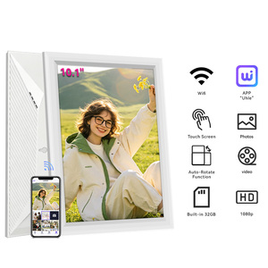 10.1Inch <strong>Digital</strong> <strong>Picture</strong> <strong>Frame</strong> <strong>Best</strong> Gift for Parents WiFi Smart Photo <strong>Frame</strong> Remote Upload Free <strong>App</strong> for Mother's Day Christmas - Product Image 1