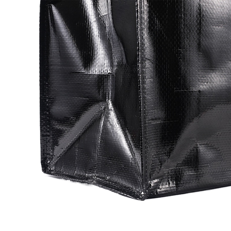 Eco friendly waterproof pp woven shopping bag recyclable laminated pp woven tote bag with zipper