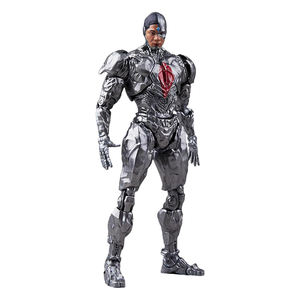Figura de Acción de <span class=keywords><strong>Cyborg</strong></span> de la Serie <span class=keywords><strong>DC</strong></span> - Figura de Acción Original y Auténtica a Escala 1/9, 19.5cm/7.6in, con Muchos Accesorios, Juguete Coleccionable - Product Image 1