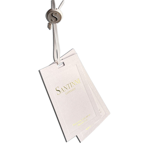 Thẻ treo giấy tùy chỉnh chất lượng cao-hai lớp, thời trang và tiết kiệm chi phí cho quần áo có Con dấu nhựa - Product Image 6