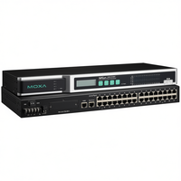 Moxa NPort 6650-32-48V, Gateway Ethernet Serial RS-232 de 32 Puertos, Dispositivo de Red Industrial, Taiwán