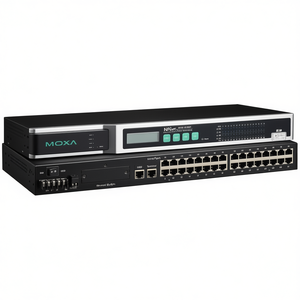 Servidor Terminal Moxa NPort 6650-32-48V, Gateway Ethernet Serial de 32 Puertos, Dispositivo de Red Industrial - Product Image 2