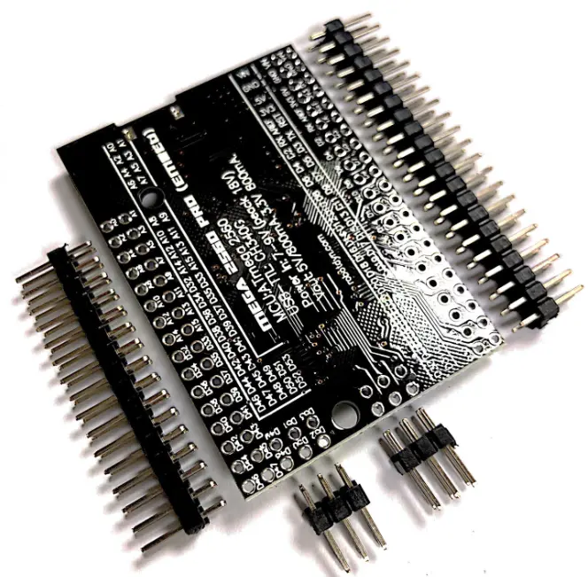 ขายร้อนฝัง ATmega2560-16AU CH340G อิเล็กทรอนิกส์อัจฉริยะพัฒนาคณะกรรมการ MEGA2560 Pro กับ USB