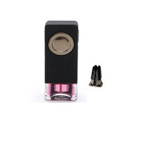 Diffuseur d'air pour voiture, parfum vert réglable, OEM, clip de ventilation en plastique, flacon en verre, type liquide, évaporation naturelle, 2 ans, en vrac