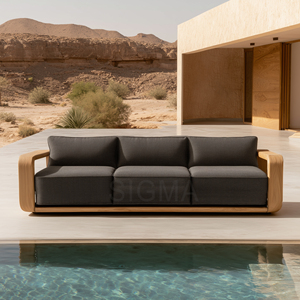 Juego <span class=keywords><strong>de</strong></span> <span class=keywords><strong>Muebles</strong></span> <span class=keywords><strong>de</strong></span> Jardín <span class=keywords><strong>de</strong></span> <span class=keywords><strong>Diseño</strong></span> 2026, Juego <span class=keywords><strong>de</strong></span> Mesa <span class=keywords><strong>de</strong></span> Comedor para Patio, Sofás <span class=keywords><strong>de</strong></span> Jardín y Conjuntos <span class=keywords><strong>de</strong></span> Comedor, Tumbona <span class=keywords><strong>de</strong></span> Teca <span class=keywords><strong>de</strong></span> Alta Calidad - Product Image 2