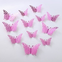 Patch brodé 3D Papillon – Applique de luxe écologique et tendance pour vêtements, sacs, chapeaux, anniversaires et Noël
