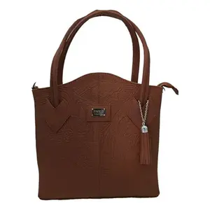 Bolso Tote de Piel de Vacuno y Nailon para Mujer, Marca Fana Penelope Chedron, Moderno, para Uso Diario, Verano - Product Image 1