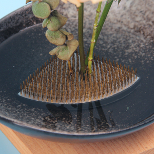 <span class=keywords><strong>Fakir</strong></span> Ikebana Kenzan fleur grenouilles Kenzan rond métal fleur organisateur outil pour l'arrangement de fleurs/Fixation/décoration - Product Image 4