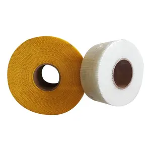 self adhesive fibre glass drywall joint mesh tape for gypsum board and plaster crack joint