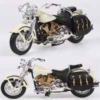 Figurines de moto en alliage Prince Halley, échelle 1/12, jouets pour enfants, modèle de course de vélo de sport, Simulation de voiture, collection pour garçons