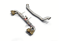 Tuyau d'échappement personnalisé en usine pour Nissan GTR R35 R34 3.8t, système d'échappement Catback en Y sans soupape, ajustement parfait, SUS304