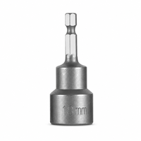 SANERPRO Embout de tournevis magnétique en acier 18*65mm, embout hexagonal 1/4'', OBM personnalisé, fabriqué en Chine