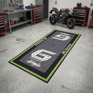 Tappetini Personalizzati per <span class=keywords><strong>Moto</strong></span> e Motocross, 100% Gomma, Impermeabili, per <span class=keywords><strong>Garage</strong></span>, Go Kart, Tappeti per Pavimento - Product Image 3