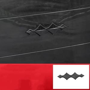 Emblème avant de voiture noir brillant pour Leopard Titanium 7, logo en lettres en relief, autocollant de garde-boue, décalcomanie extérieure étanche - Product Image 4