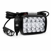 Kit de conversion de phares LED à large plage de tension 12V-80V, super lumineux, faisceau large/spot, pour tricycle électrique, tracteur agricole, VTT