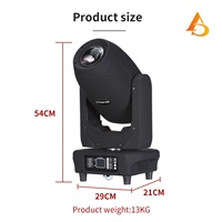 Prix de gros : Projecteur LED à tête mobile 250W, faisceau RGB 3-en-1, projecteur spot à tête mobile