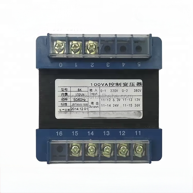 Single Phase Control Transformer for Industrial Machine Tool Control Cabinet