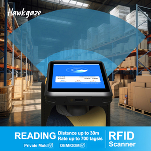 Không dây Android <span class=keywords><strong>PDA</strong></span> RFID Thẻ Đọc Máy Quét Mã Vạch Android di động cầm tay UHF RFID Reader Máy quét tầm xa - Product Image 1