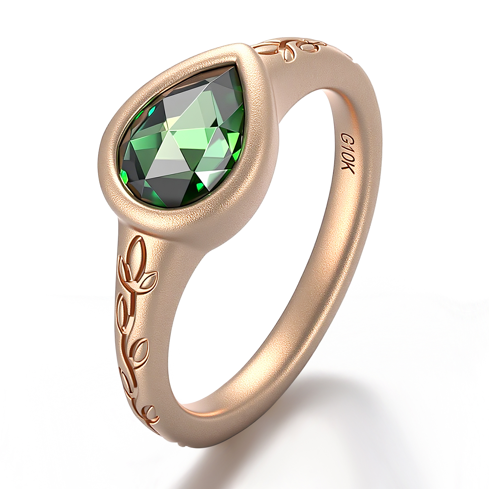 แหวนอัญมณีแล็บ 14Kgold แท้