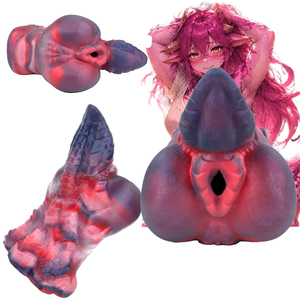 FAAK Masturbador Masculino de Silicona Colorido, Vagina de Bolsillo de un Solo Canal, Juguete Sexual para Hombres Adultos, Ideal para Exportación a Pequeños Negocios - Product Image 1