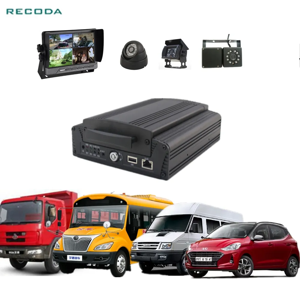 DVR camera H.264 8CH MDVR 1080P 4G WiFI car camera record car black box mobile cctv camera car recorder