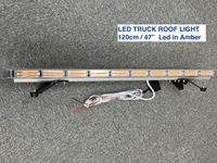 MRD 88LED 120CM 47 "Led blanc ambre rouge bleu barre lumineuse d'avertissement clignotant Auto Led barre lumineuse pour camion remorque 12V 24V Led COB