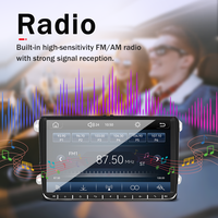 Autoradio universel pour Volkswagen avec écran 9 pouces, avec CarPlay sans fil et Android Auto, lecteur multimédia vidéo DSP BT