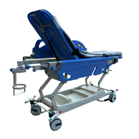 Chariot de transfert multifonctionnel pour patients hospitalisés, lit de civière, meuble d'urgence