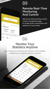Automatischer bargeldloser Verkaufsautomat mit Kreditkartenleser, Scheinleser, Münzprüfer und App-System - Product Image 3