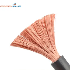 200 amp 300amp 600amp 100% copper welding power cable welding lead 70mm manufacturers