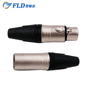 Female And Male Microphone Material Jack Cable Protector DMX XLR Plug Connector 3/4/5Pin - Product Image 3
