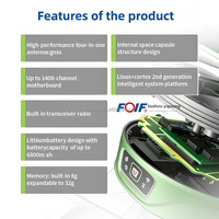 Équipement GNSS RTK intelligent FOIF A90 avec surveillance des déplacements en temps réel, analyse graphique des données et alertes pour les levés topographiques de construction