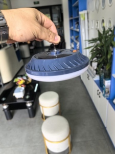 Outdoor Waterproof ABS Solar Lantern Support <b>Dimmer</b> Adjustable LED 10~12 Hours Lighting Emergency Camping Lamps - Product Image 5