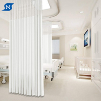 Séparation jetable pour clinique, tissu blanc, avec séparation de clinique, étanche au vent