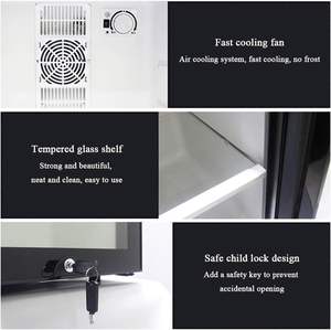 Refrigerador Compacto de Diseño Moderno de Fabricante OEM, 30 <span class=keywords><strong>Litros</strong></span>, para Hogar, Bar, Oficina, Despensa, Enfriador de Bebidas, Mini Refrigerador - Product Image 4