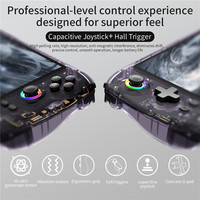 RG557 Console de jeu portable Android 14 Consoles de jeux vidéo Écran HD AMOLED 5.48 "5500mAh pour PS1 PS2 Gaming avec sac de rangement