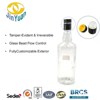 Échantillon Gratuit : Bouchon en Aluminium-Plastique de Fabrication de Précision avec Bec Verseur en Plastique pour Vodka et Tequila
